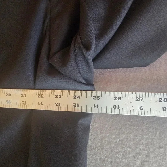 Lauren Ralph Lauren Mens Black Two Button Blazer Suit Jacket Made in Canada - Picture 13 of 16